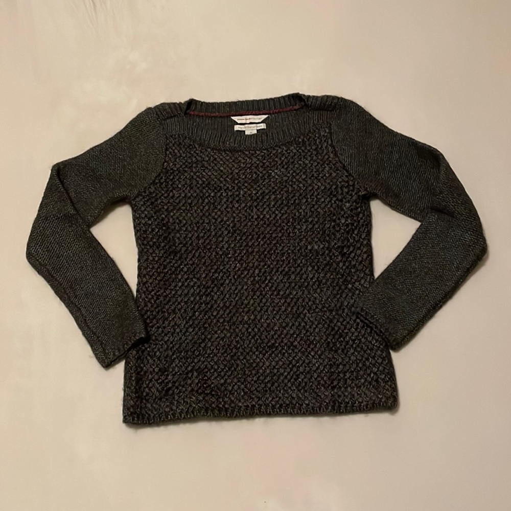 Bandanna republic sweater brown wool blend